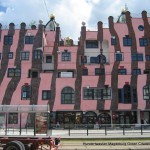 독일 막데부르크에 있는 녹색궁전. 훈데르트바써의 마지막 작품. photo: JHG